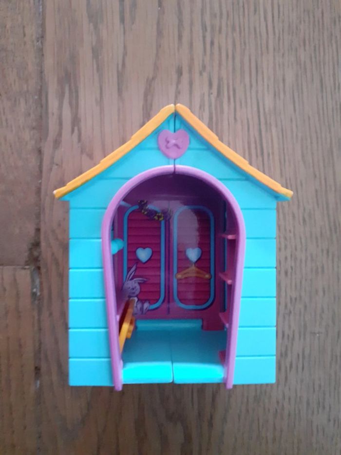 Maison niche dressing chien polly pocket - photo numéro 2