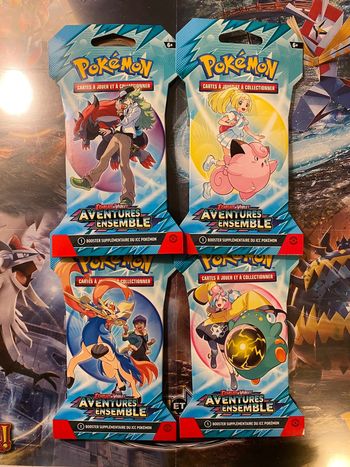 Artset pokémon EV09 aventures ensemble