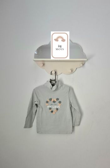 Tee-shirt col roulée * Kiabi *