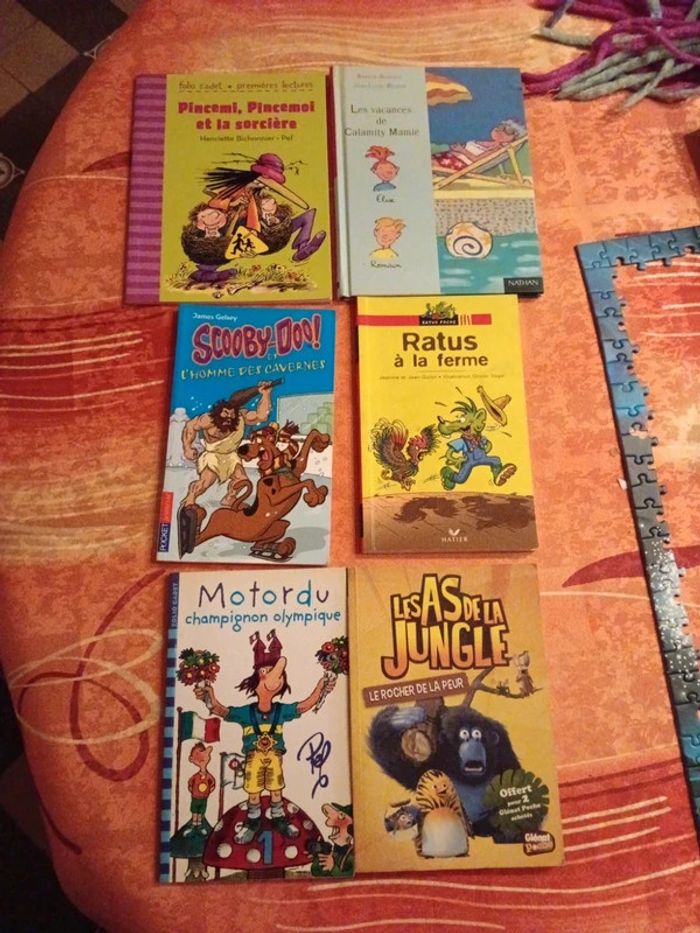 Lot de livres première lecture
