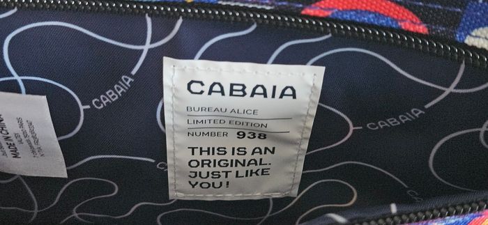 Pochette large pour sac à dos Cabaia Edition limitée Bureau Alice - photo numéro 5