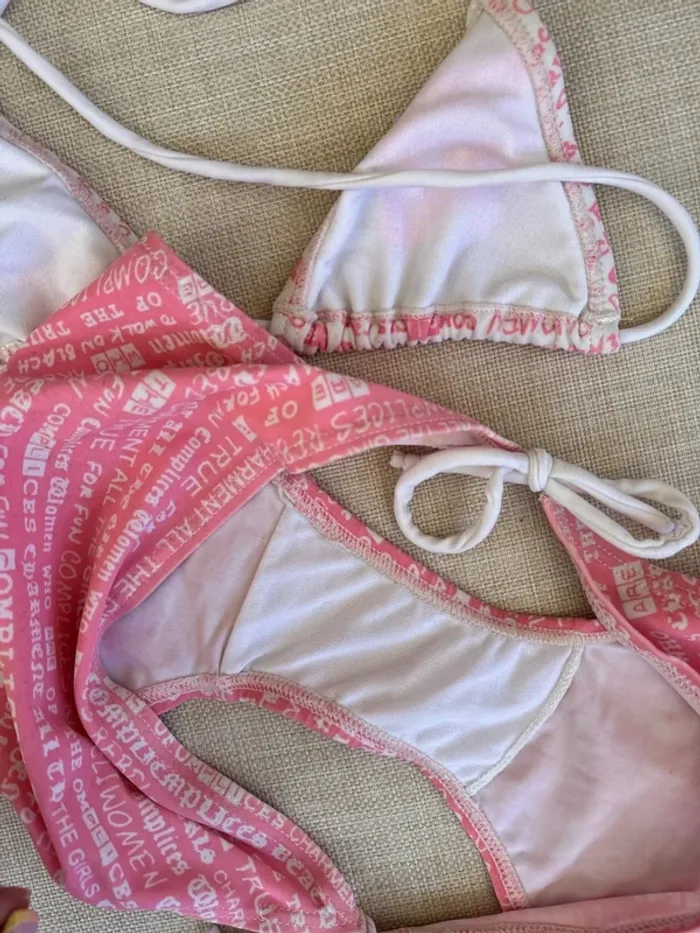 Maillot de bain 2 pièces rose - photo numéro 6