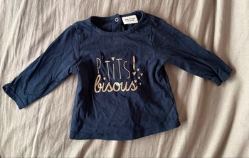 Tee-shirts manche longue 3 mois 