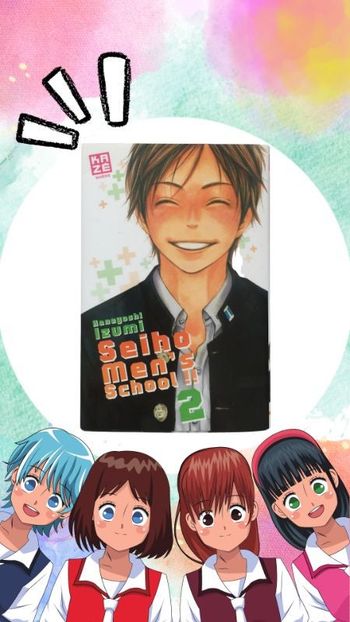 Manga "Seiho men's school" de Haneyoshi Izumi