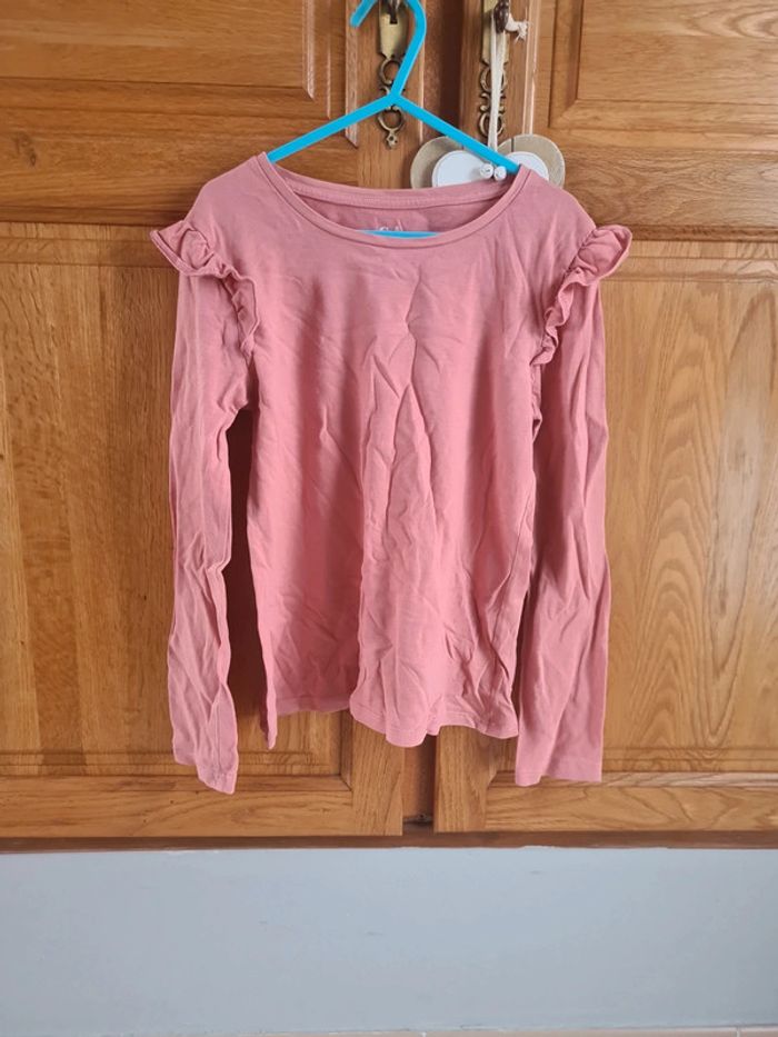 Lot 12 t shirt manches longues okaidi kiabi c&a - photo numéro 12