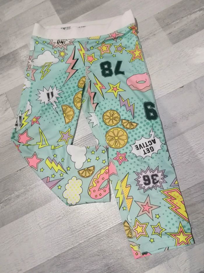 Legging pantacourt T 6/8 ans - photo numéro 6