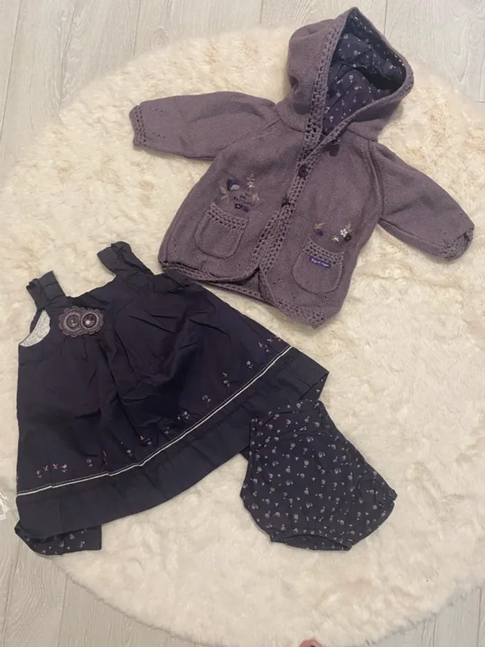🖤🌸Lot vêtements fille 6 mois hiver 31 pièces  – Disney, Kiabi – TBE  parfait pour revendeur 🖤🌸 - photo numéro 9