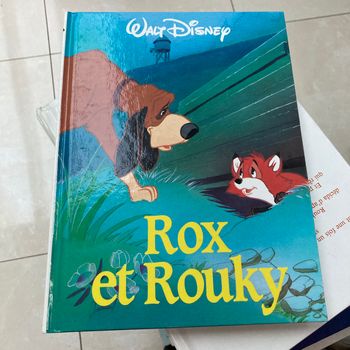 # livre# Disney # rox et Rouky