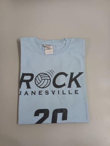 Tee-shirt vintage volley-ball  ROCK JANESVILLE numéro 26