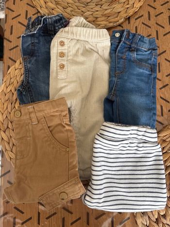 Lot de 5 pantalon 9mois 