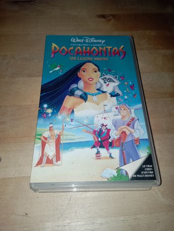 Cassette Pocahontas la légende indienne