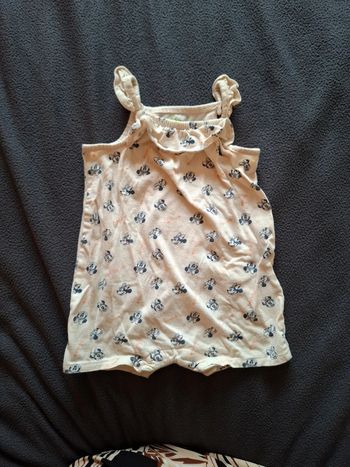 Combi short bébé Minnie