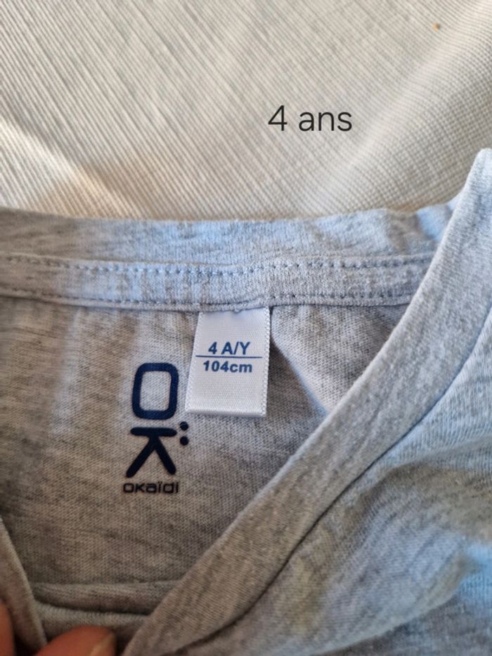 Tee shirt 4 ans - photo numéro 3
