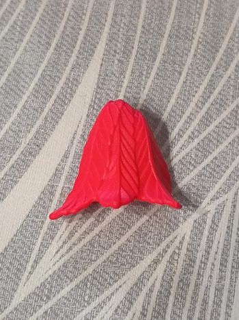 Playmobil plume rouge pour casque chevalier