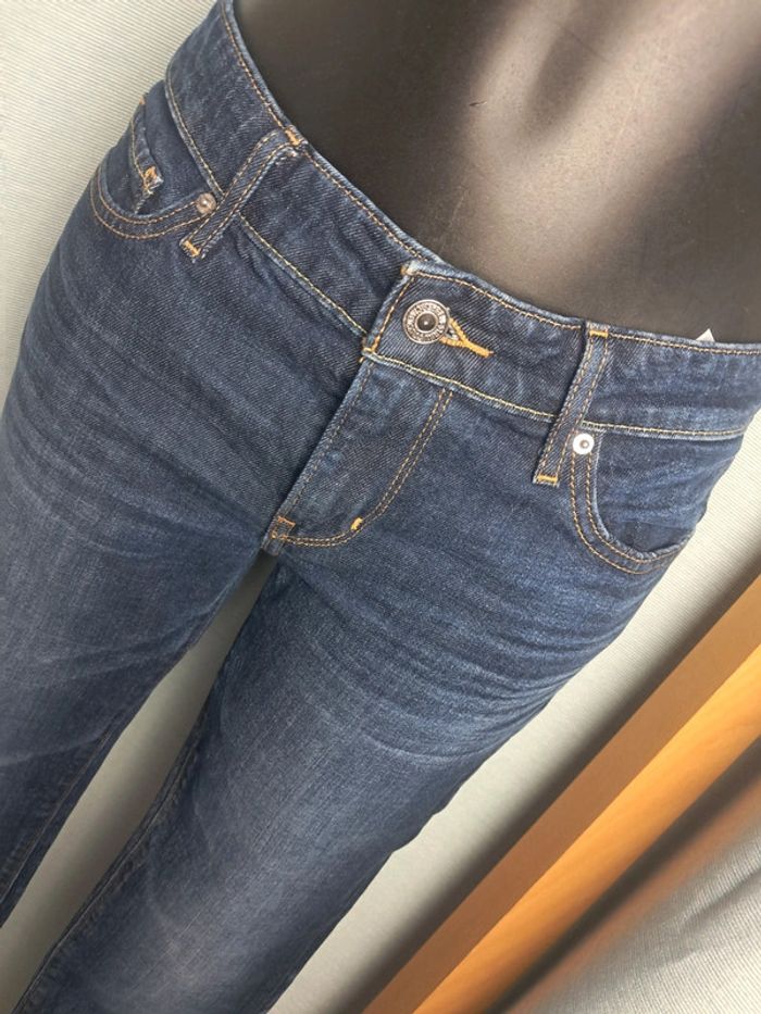 Levi's jean slim bleu T.36 en tbe - photo numéro 3