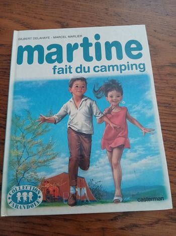 Martine fait du camping
