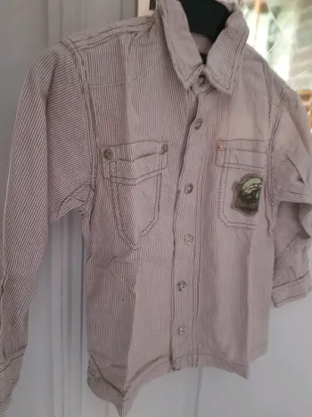 Chemise 4 ans manches longues