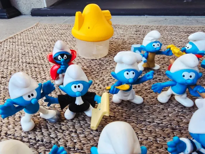 Lot 23 Jouets figurines Schtroumpfs Mcdo - photo numéro 8