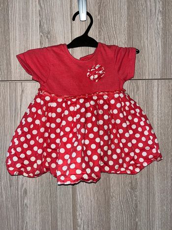 Robe à pois fille