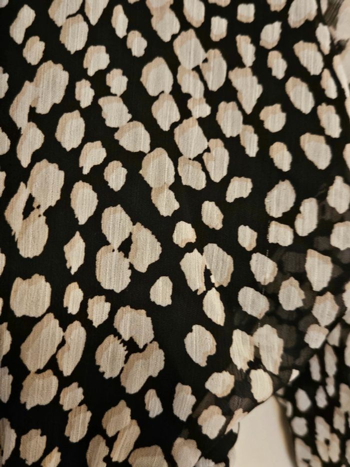 Robe leopard cache coeur en voile Etam - photo numéro 10
