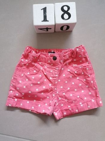 Short 18 mois