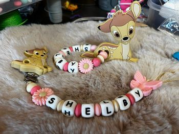 Attache tétine bambi