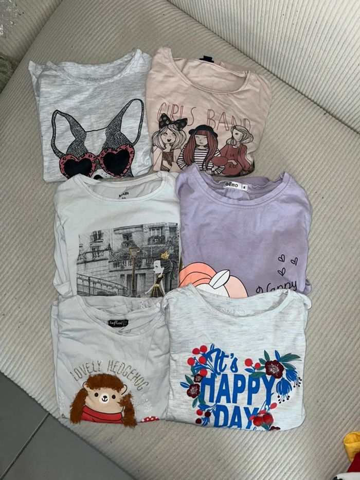 Lot de t-shirt à manches longues 8 ans