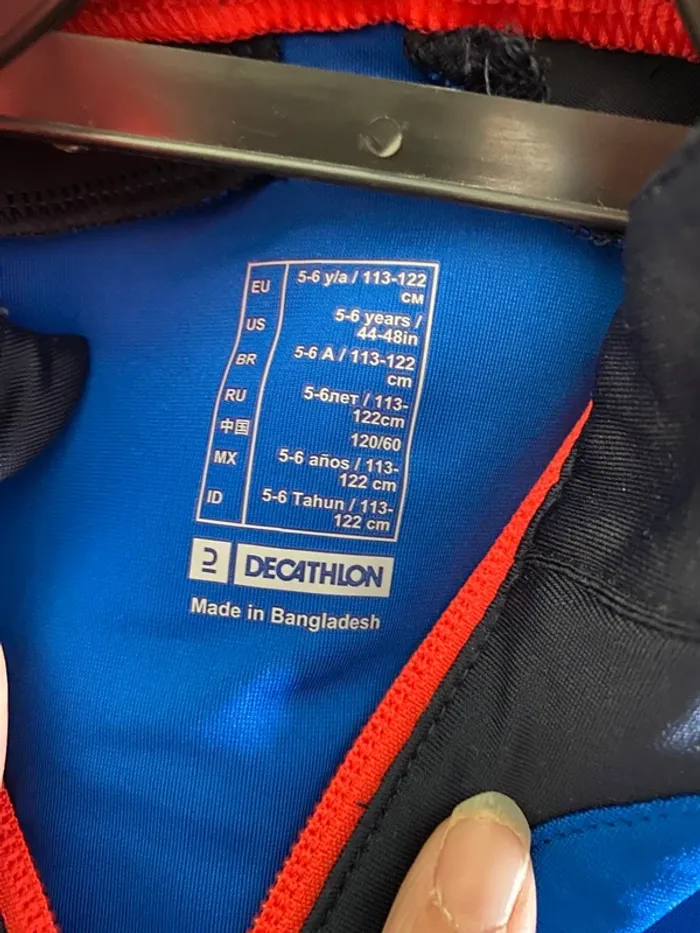Sweat de Football Kipsta Taille 5-6 ans - photo numéro 3