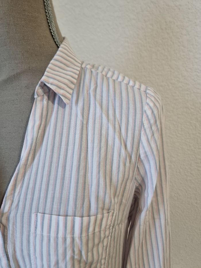 Chemise à rayures Camaïeu - photo numéro 2