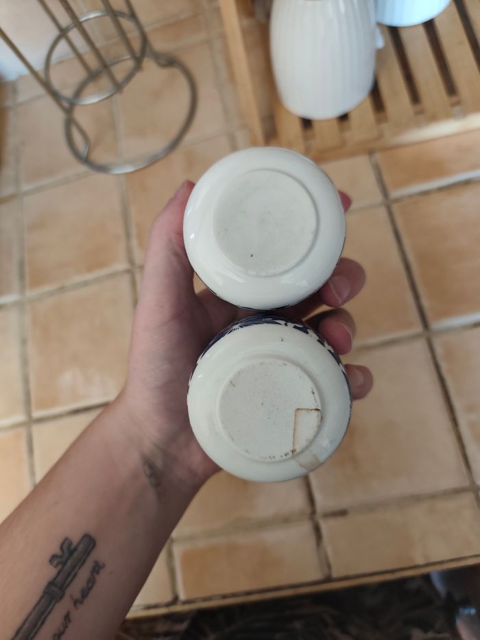 Lot petites tasses - photo numéro 3