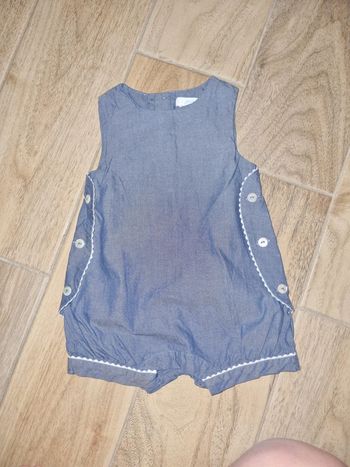 Barboteuse denim Jacadi