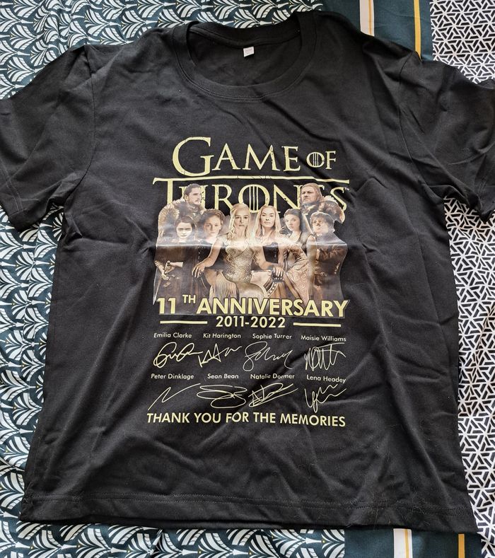 T-shirt game of throne