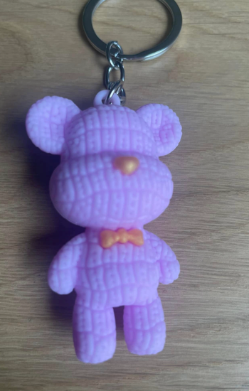 Porte clé neuf rose