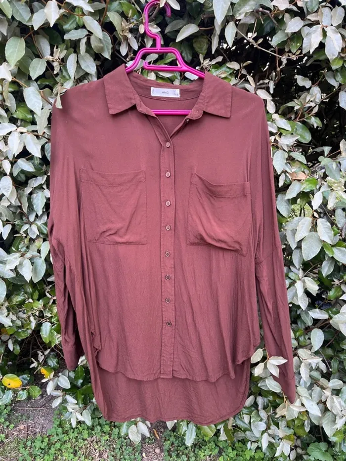 Chemise marron