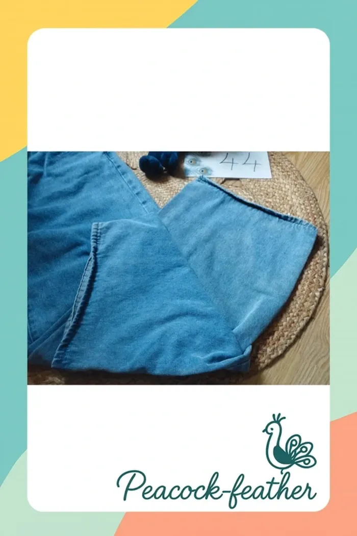Jean large shein 44 - photo numéro 2