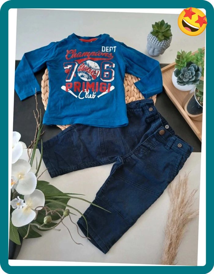 Ensemble bébé garçon Taille 9 mois🌿🦁 - photo numéro 5