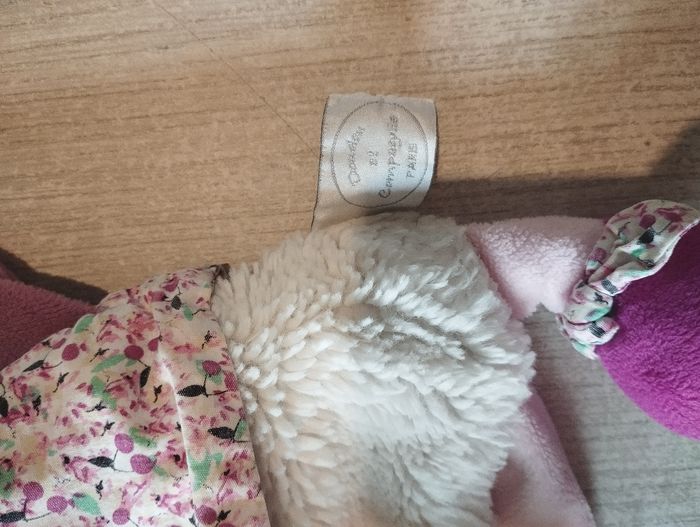 Doudou lapin marionnette - photo numéro 3