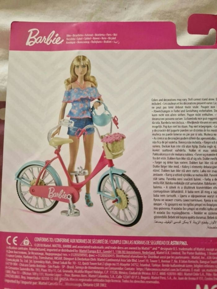 Velo poupée barbie - photo numéro 3