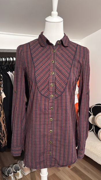 Chemise à carreaux vintage Pimkie T40