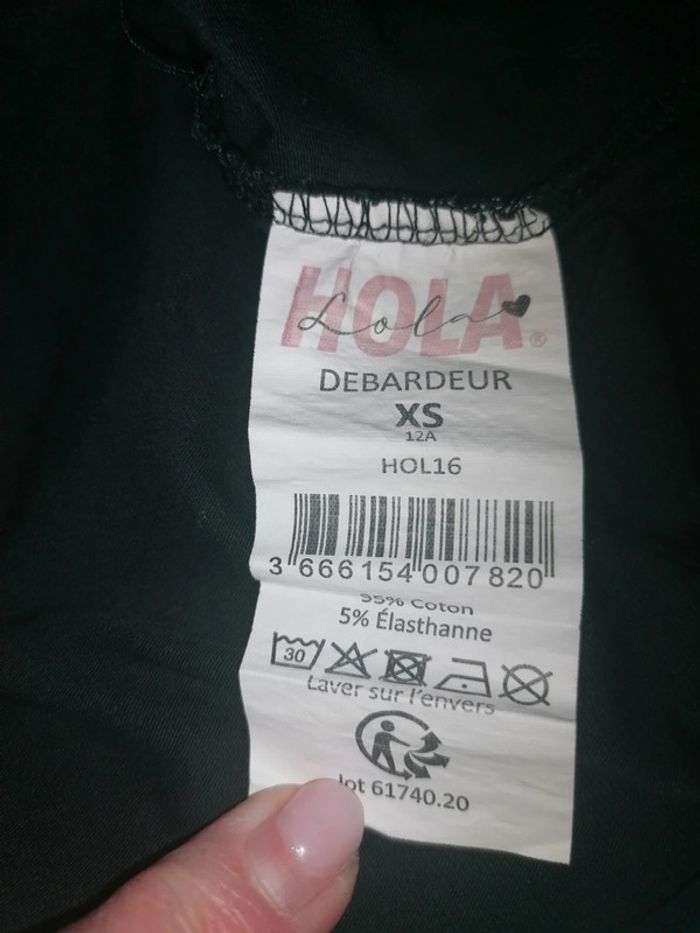 Débardeur noir XS-12ans - photo numéro 8