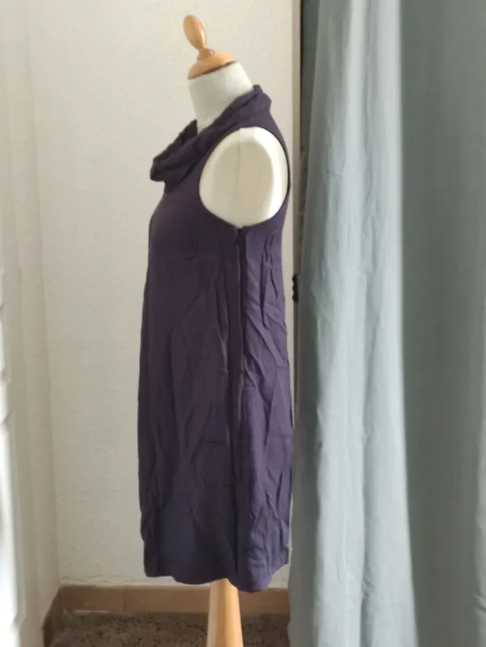 Robe violette fluide et légère - photo numéro 4
