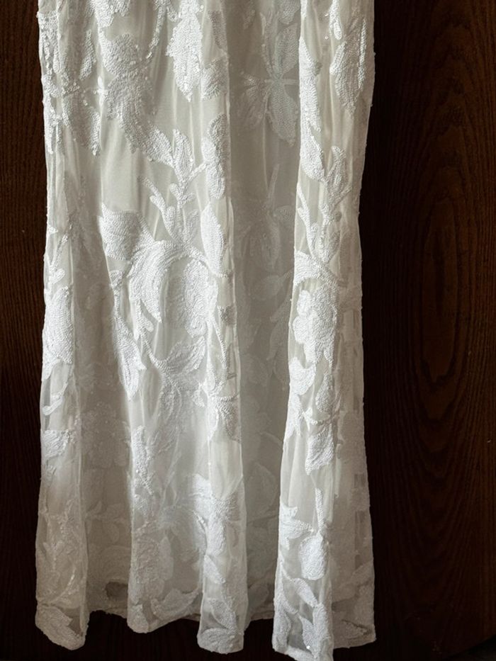 Robe de cocktail blanche - photo numéro 8
