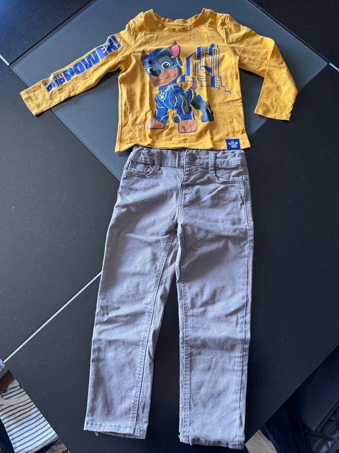 Ensemble jean et t-Shirt Chase 3 ans - photo numéro 1