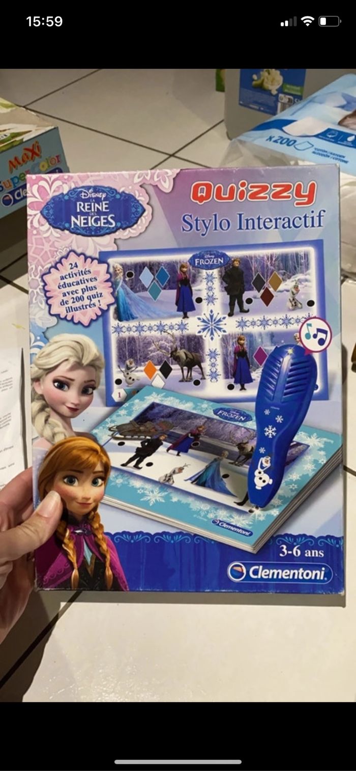 Quizzy la reine des neiges