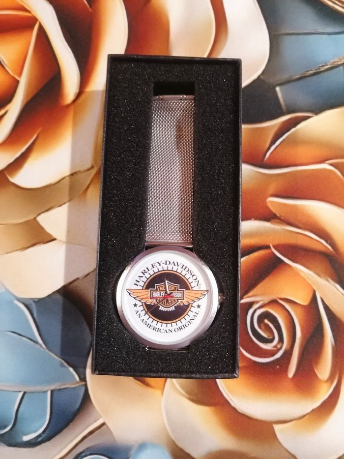 Montre harley davidson argenté - photo numéro 6