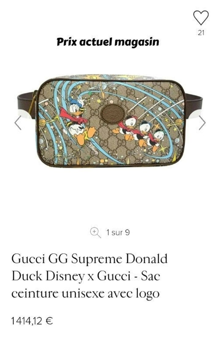 Sacoche Gucci - photo numéro 4