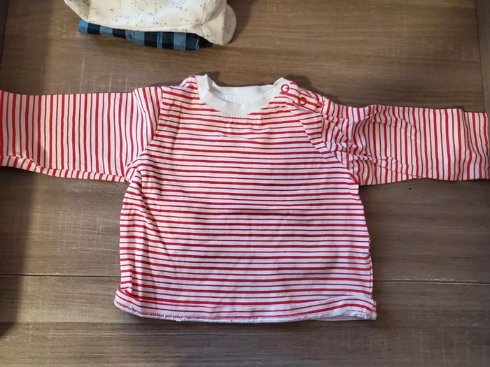 Lot de 3 tee shirts neufs, bébé garçon 6 mois - photo numéro 5