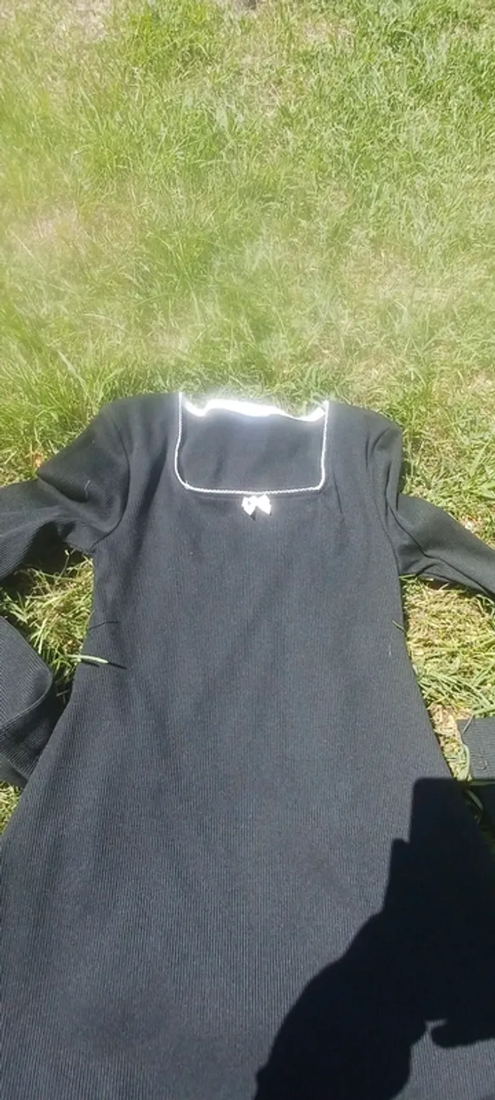Robe noir fille taille 11 12 ans primark - photo numéro 2