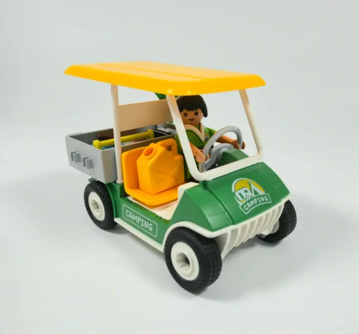 Playmobil Gardien du Camping et véhicule - photo numéro 4