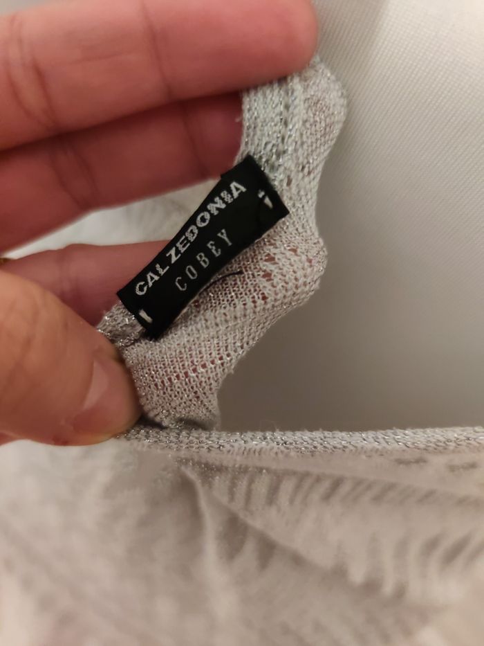 Robe argentée scintillante dos nu – S/36-38 - photo numéro 5